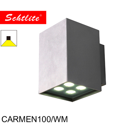 CARMEN 12W Pack LED éclairage de sécurité éclairage mural extérieur CARMEN110