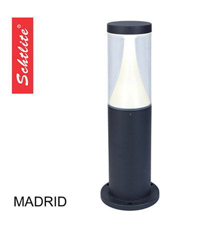 La lampe extérieure de voie de jardin en aluminium IP65 de haute qualité a mené la lumière de borne MADRID